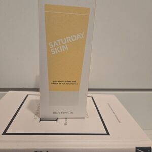 NWT Saturday Skin Yuzu Vitamin C Sleep Mask - Full Size 50ml